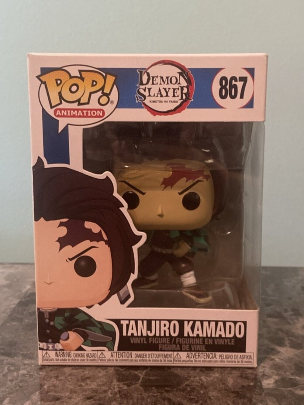 Funko Pop! 2021 'Demon Slayer' Tanjiro Kamado #867